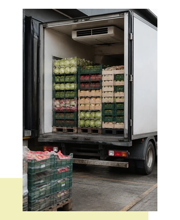 Перевозка плодоовощной продукции оптом напрямую в Феодосию